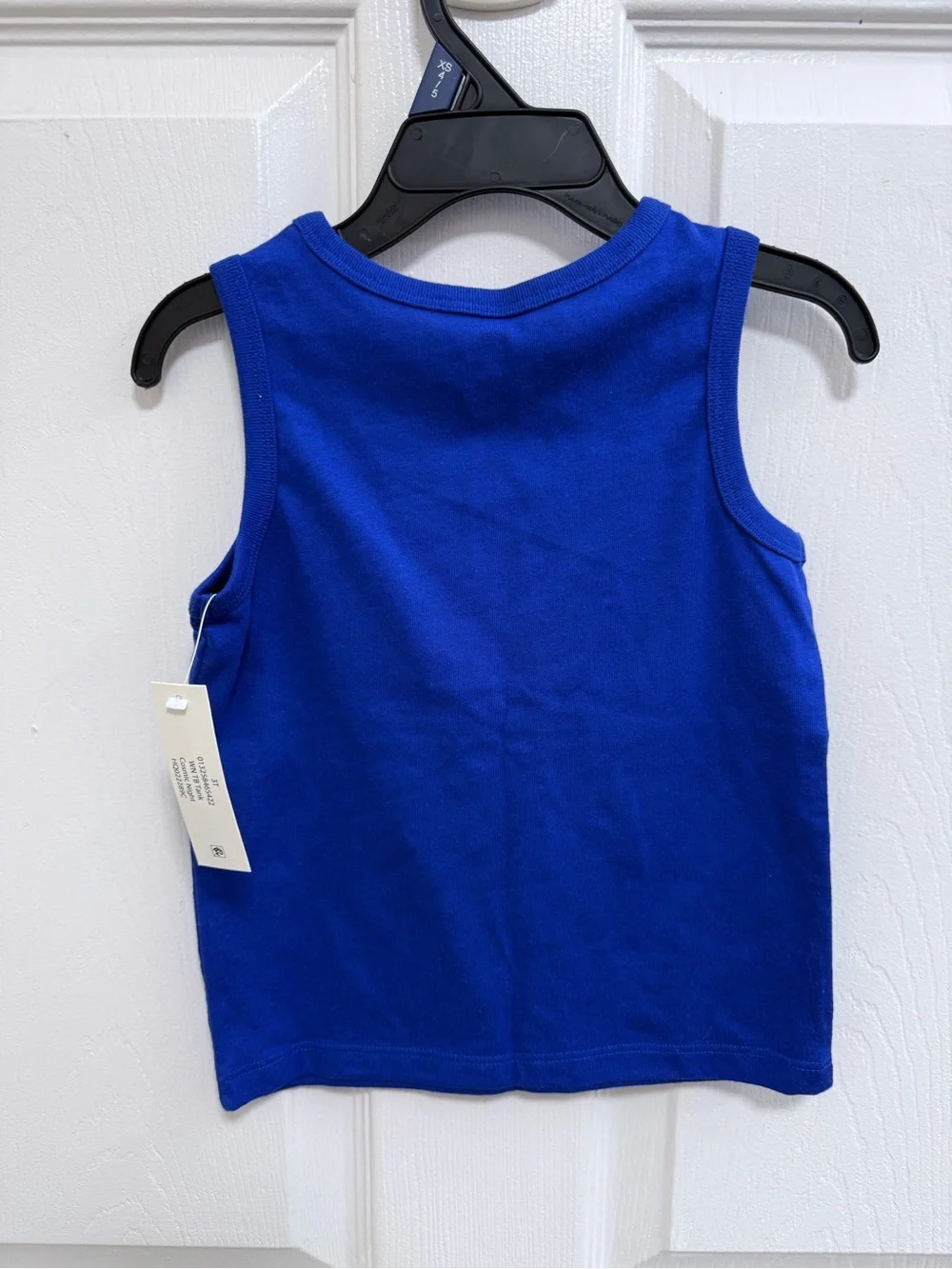 NWT wonder nation Royal Blue Tank Top with Orange Shark Graphic